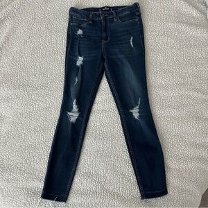 Hollister high-rise crop jeans